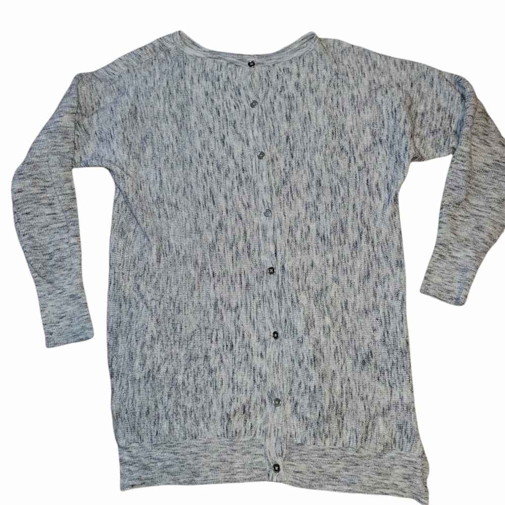 Evolution by Cyrus Knit Button Back Top sz M